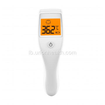 Thermometer infrade mat gefouertene Liicht